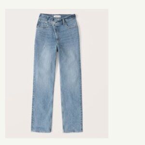 Abercrombie Ultra High 90s Straight Jean